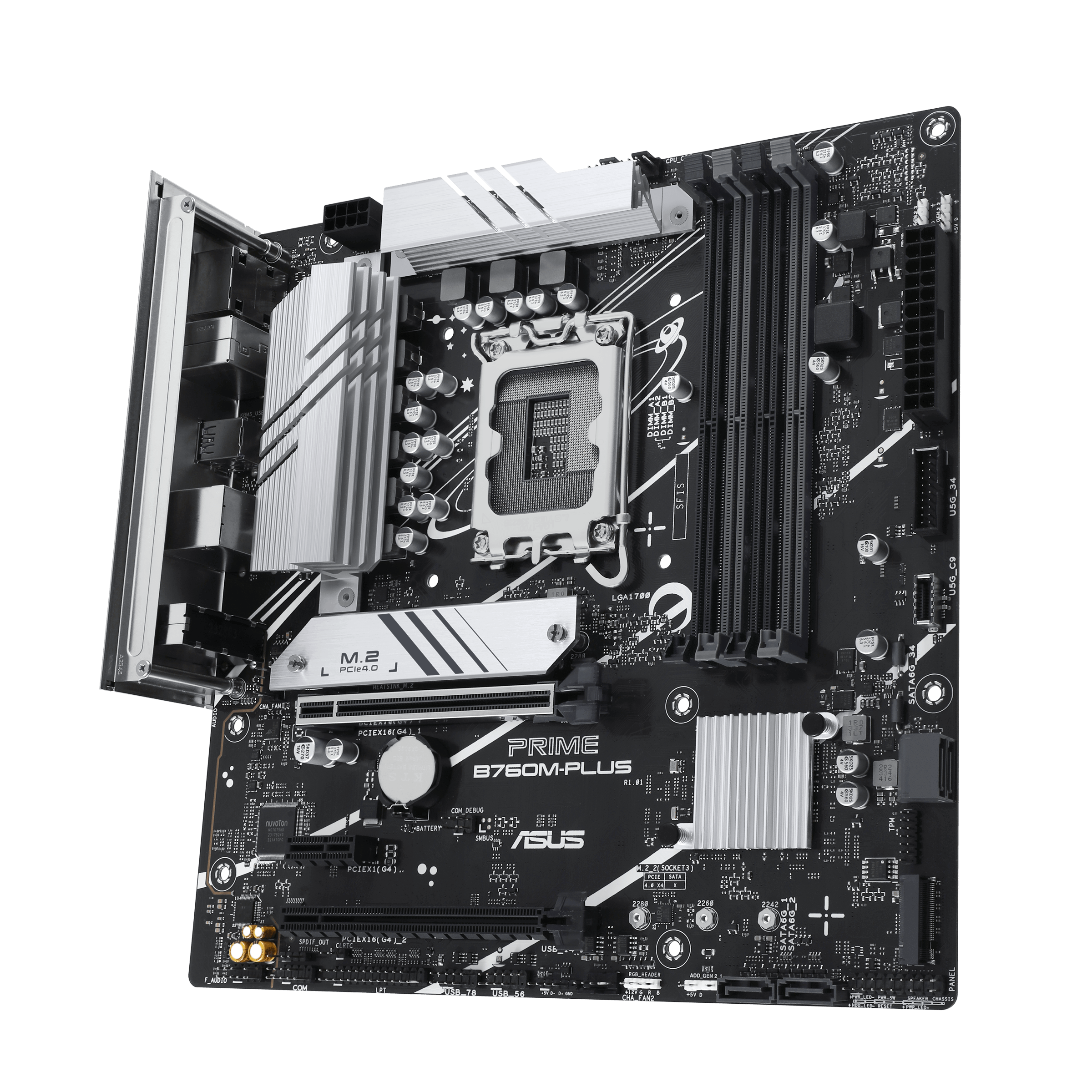 ASUS PRIME B760MPLUS LGA 1700 4xDDR5 microATX 4xSATA MB 1xHDMI 1xDP 2xM2