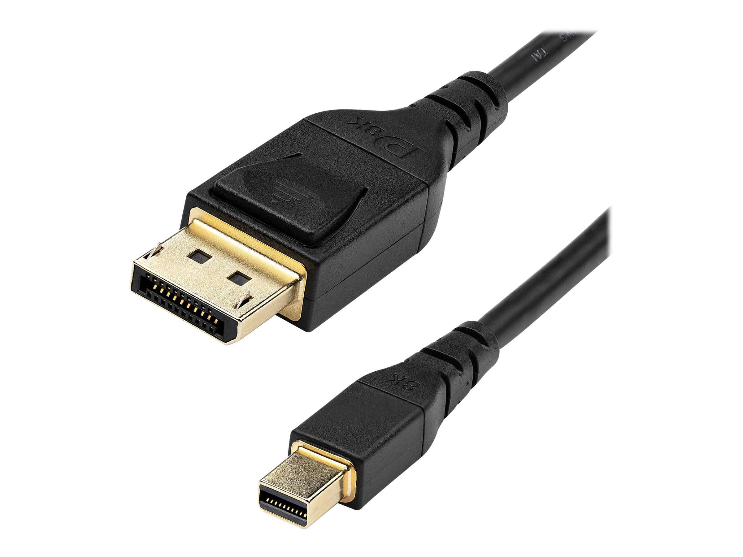 STARTECH.COM 2m VESA-zertifiziertes Mini DisplayPort auf DisplayPort 1.4 Kabel - 8K 60Hz HBR3 HDR - Super Slim UHD STARTECH.COM 2m VESA-zertifiziertes Mini DisplayPort auf DisplayPort 1.4 Kabel - 8K 60Hz HBR3 HDR - Super Slim UHD