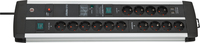 Brennenstuhl ueSS Premium-Protect-Line 120.000A 14-fach mit 2x USB-A, 3m Brennenstuhl ueSS Premium-Protect-Line 120.000A 14-fach mit 2x USB-A, 3m