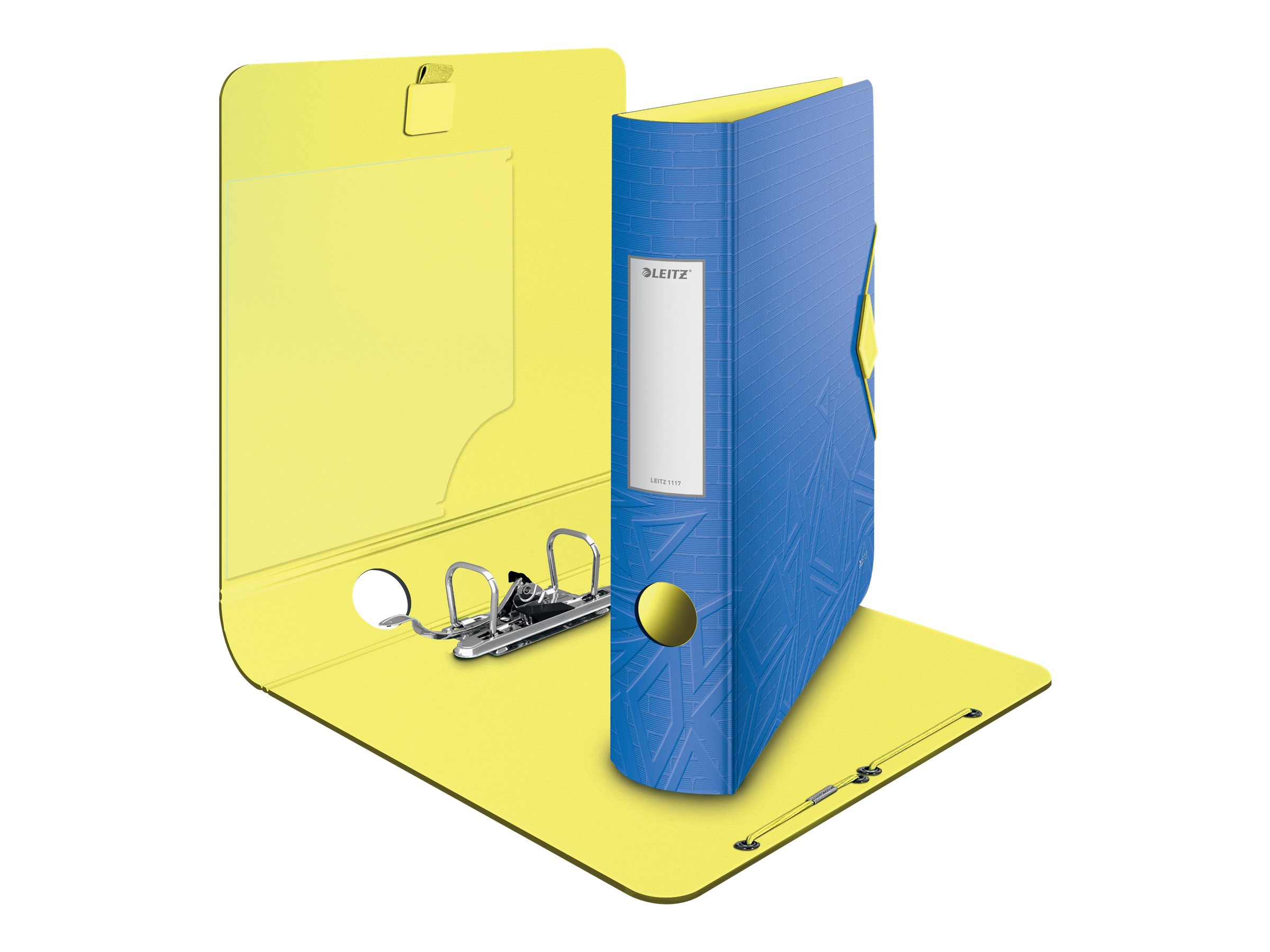 LEITZ Active Urban Chic Ordner blau Kunststoff 6,5 cm DIN A4
