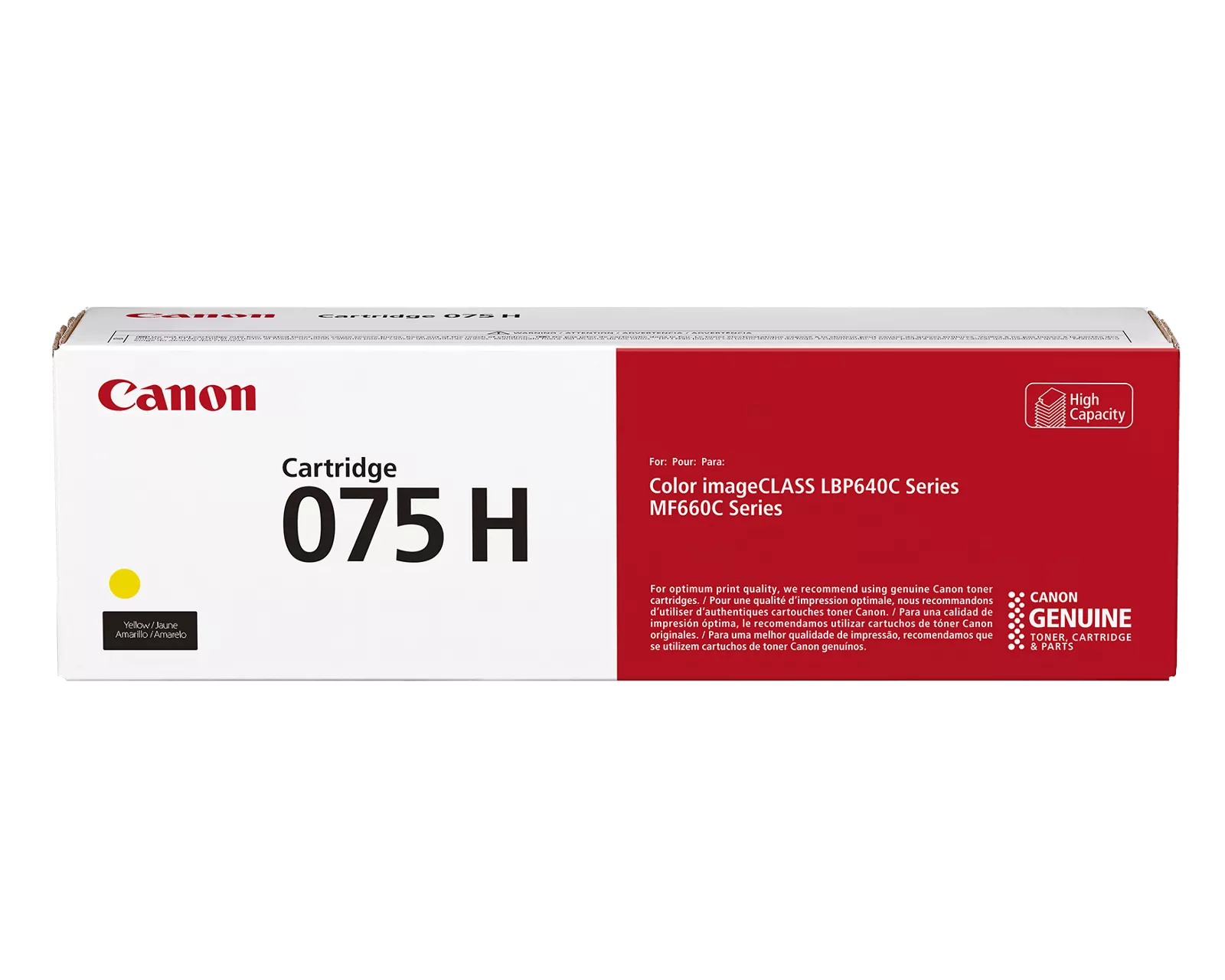 Canon 075H Y gelb Toner