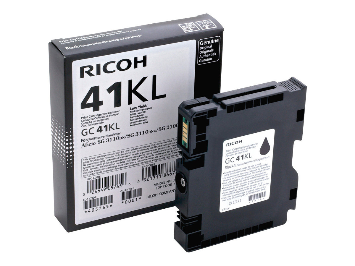 RICOH GC 41KL schwarz Druckerpatrone RICOH GC 41KL schwarz Druckerpatrone