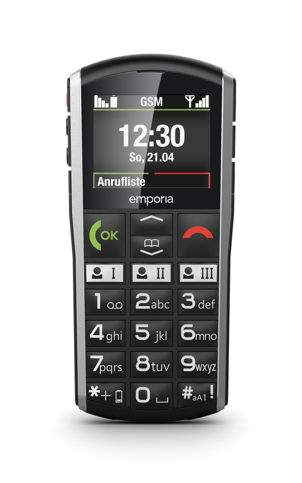 Emporia emporiaSIMPLICITY V27, 2G, V3, Grosstastenhandy, black