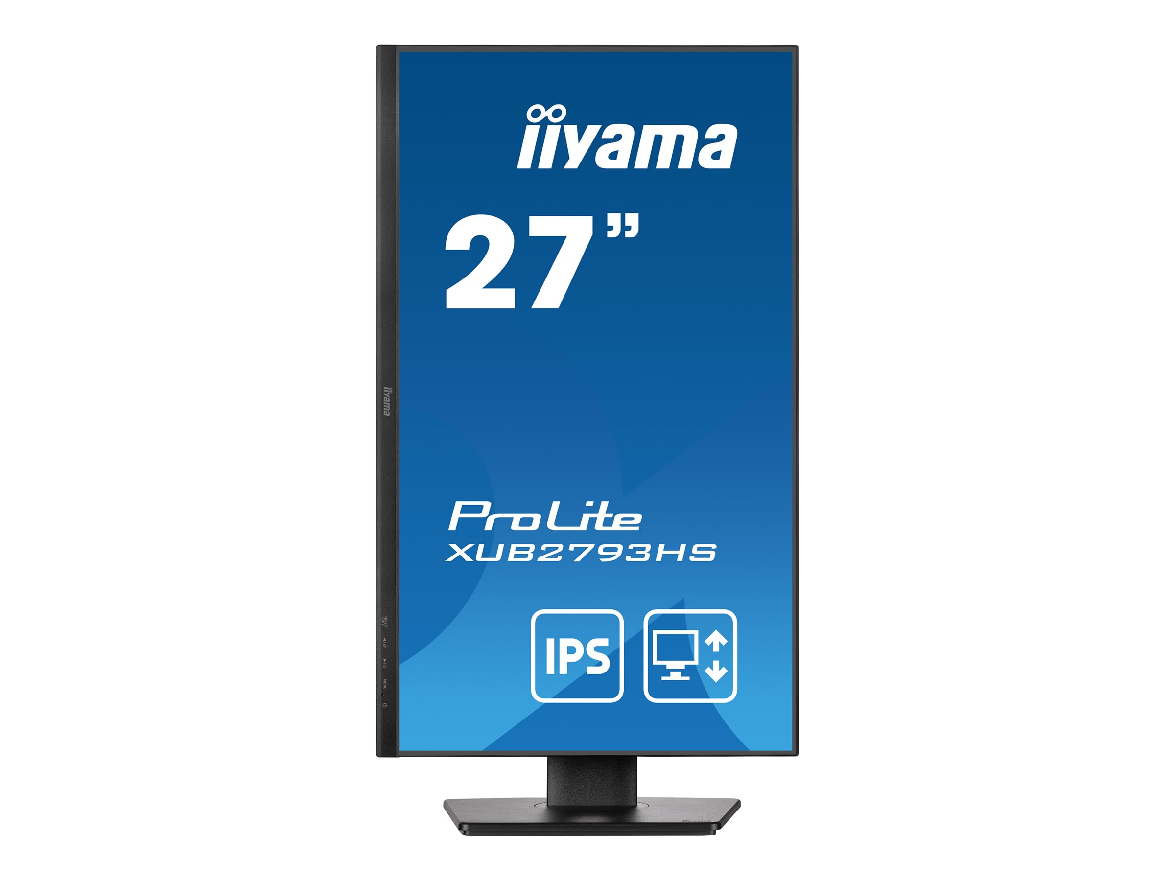 IIYAMA XUB2793HS-B7 68,58cm 27Zoll 1920x1080 300cd/m2 1ms HDMI DP IIYAMA XUB2793HS-B7 68,58cm 27Zoll 1920x1080 300cd/m2 1ms HDMI DP