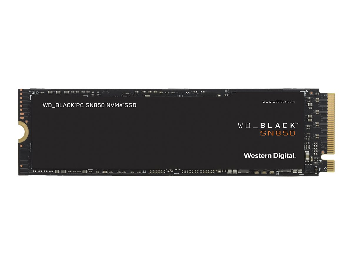 WD Black SN850 NVMe SSD with Heatsink PCIe Gen4 500GB