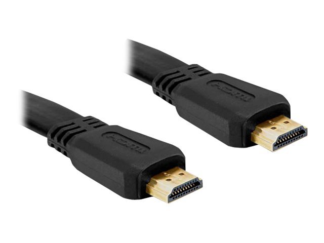 Delock Kabel HDMI A Stecker > HDMI A Stecker flach 5 m Delock Kabel HDMI A Stecker > HDMI A Stecker flach 5 m