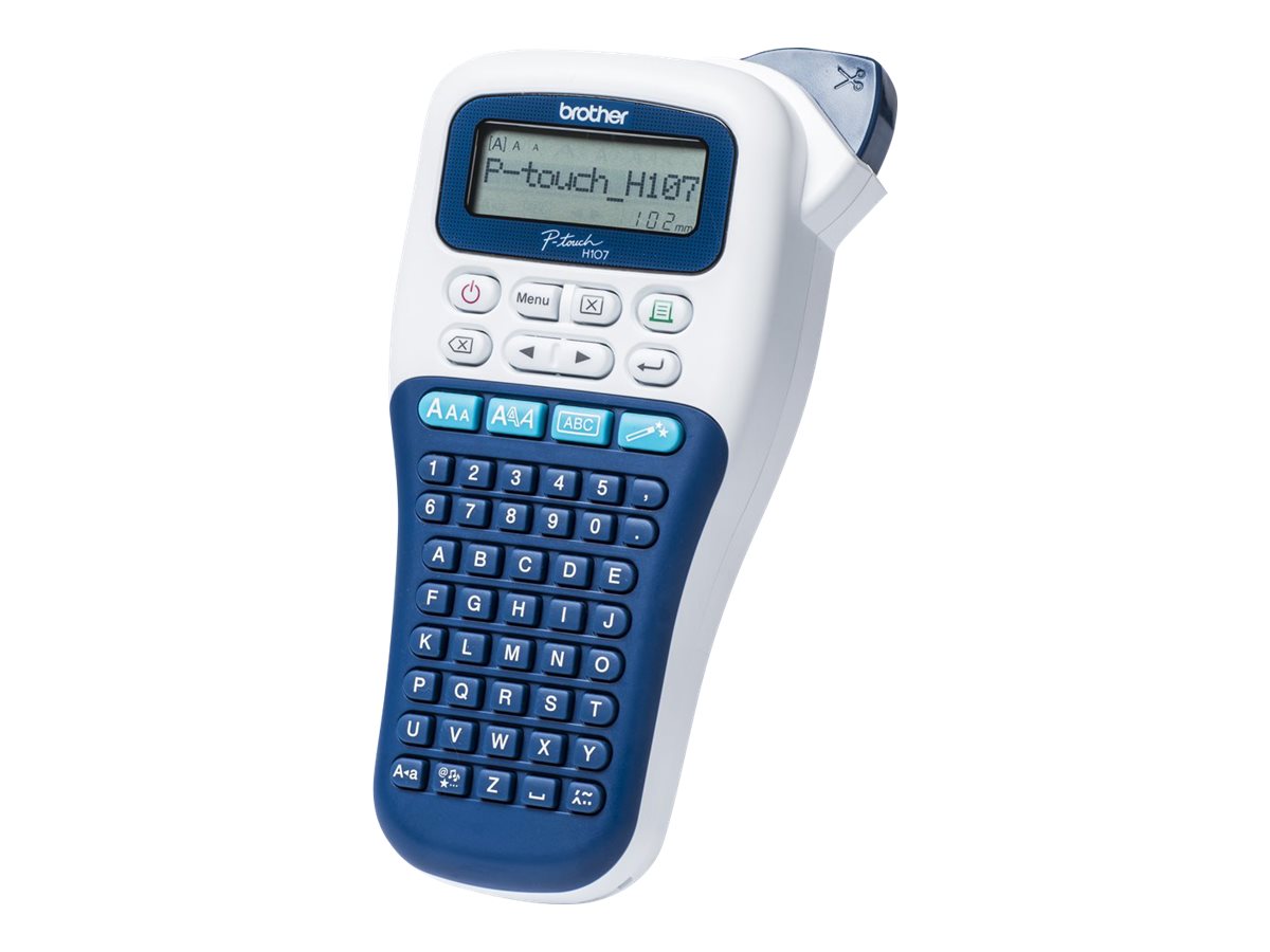 BROTHER PTH107BRE1 P-touch compact label printer for home and office BROTHER PTH107BRE1 P-touch compact label printer for home and office