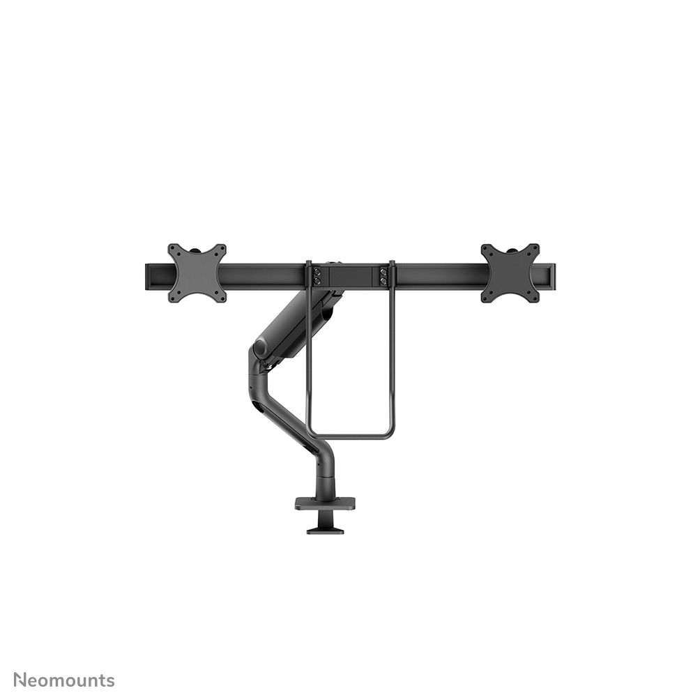 NEOMOUNTS Next One Desk Mount double display crossbar topfix clampgrommet