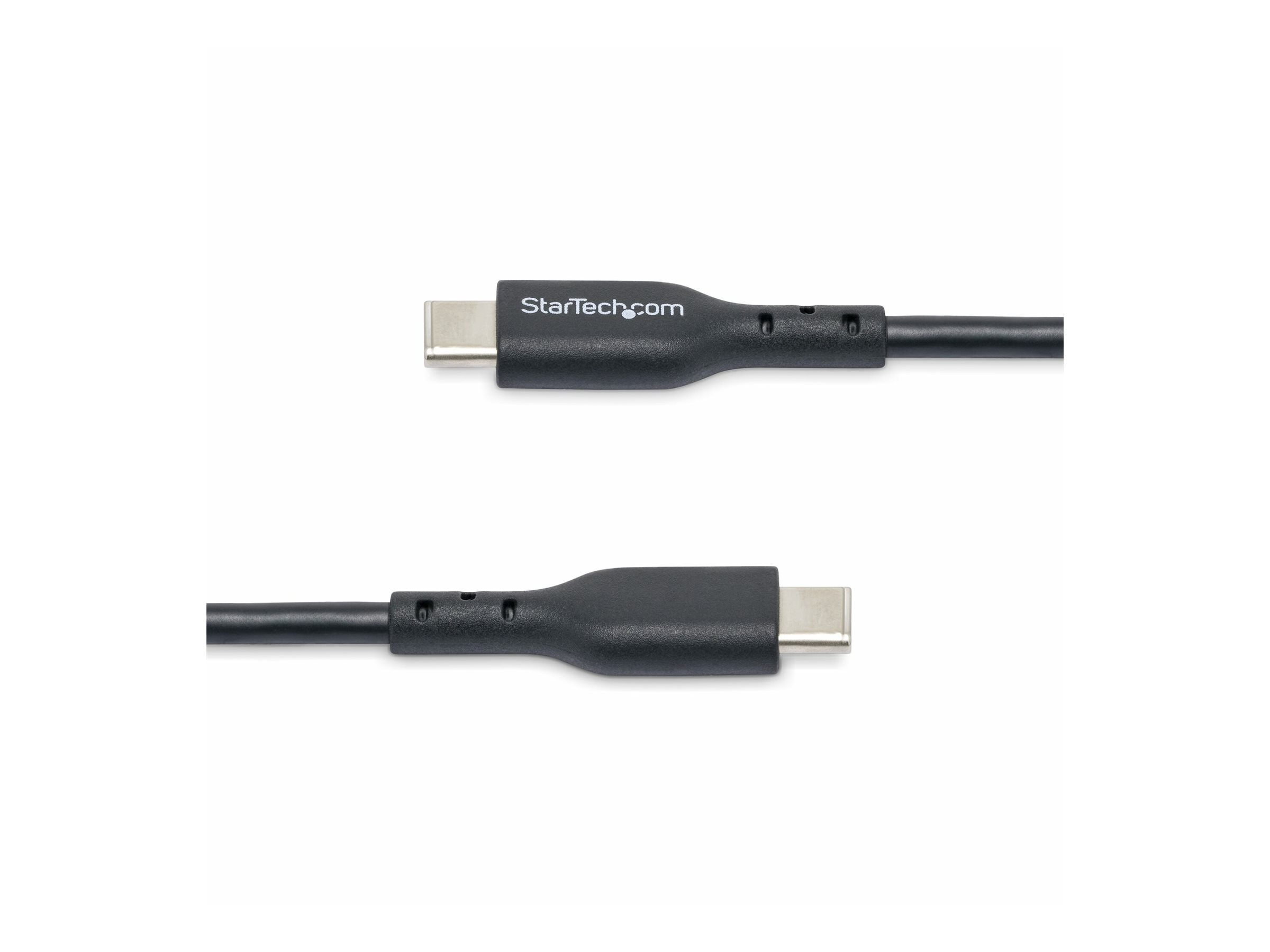 STARTECH.COM 2m USB-C Ladekabel USB C Kabel USB-C 2.0 Laptop Ladekabel 60W 3A Power Delivery Schnellladekabel M/M