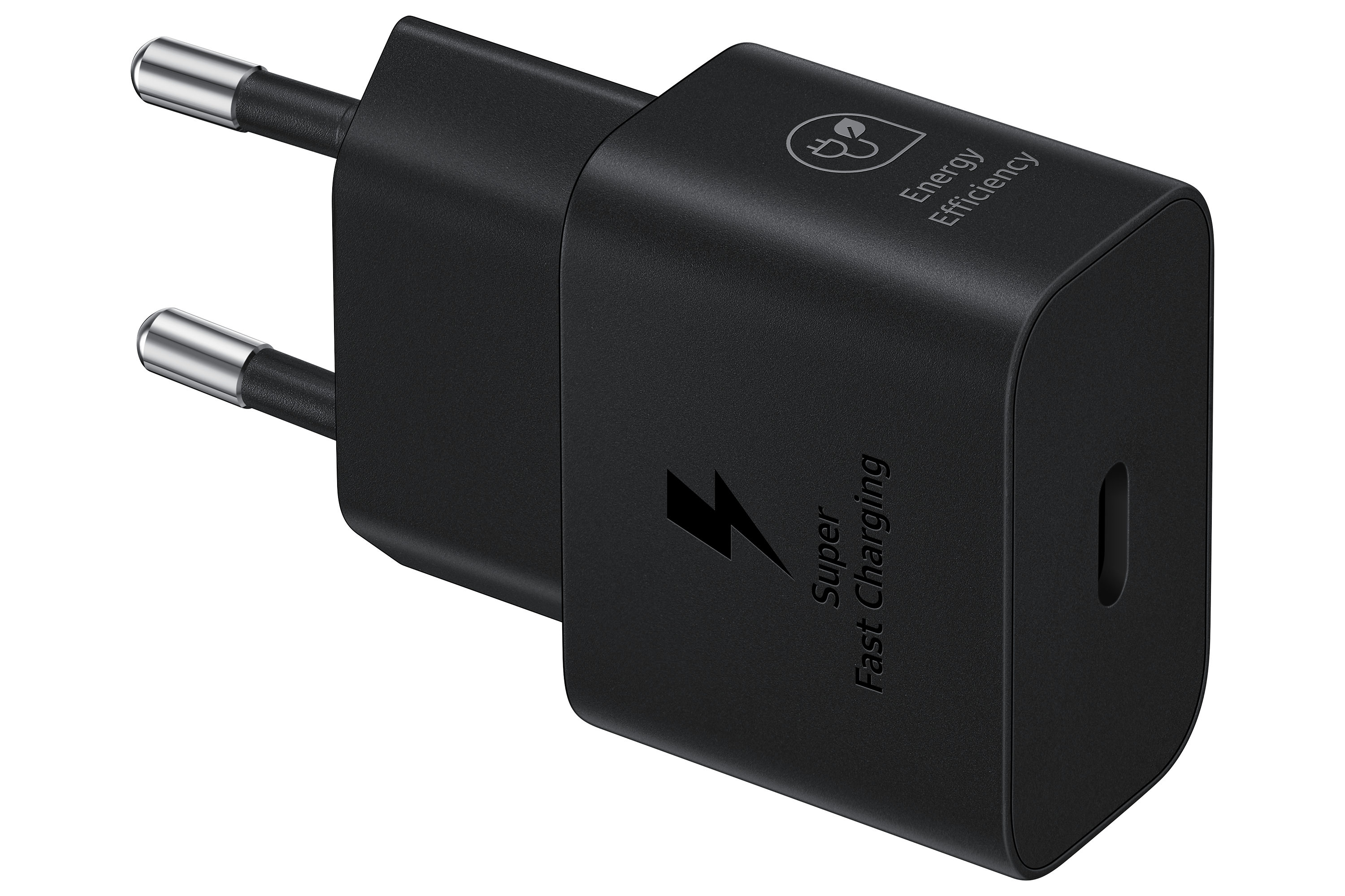 Samsung Schnellladegerät ohne Datenkabel USBC 25W schwarz