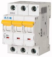 Eaton Electric Leitungsschutzschalter PXL-C25/3 C25A 3polig