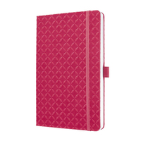SIGEL Notizbuch Jolie® ca. DIN A5 liniert, fuchsia pink Hardcover 174 Seiten SIGEL Notizbuch Jolie® ca. DIN A5 liniert, fuchsia pink Hardcover 174 Seiten