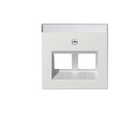 Gira Abdeckung 264027 BSF Mod Jack 30° 2f System 55 rwm