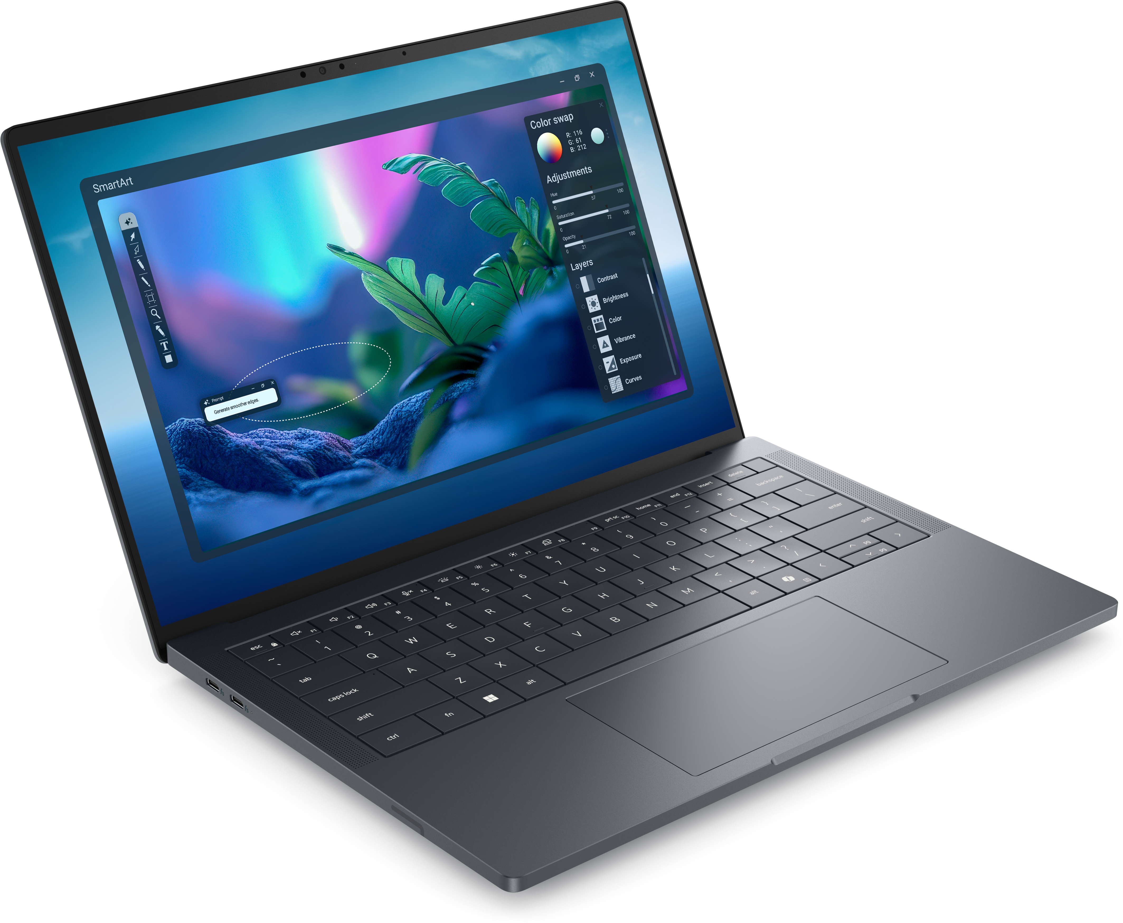 Dell Pro Max 14 Premium MA14250 14 Zoll Intel Core Ultra 7 265H 32 GB RAM 1 TB SSD