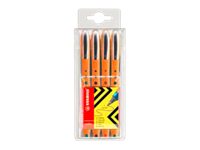 STABILO worker®+ Tintenroller orange 0,3 mm, Schreibfarbe: farbsortiert, 4 St. STABILO worker®+ Tintenroller orange 0,3 mm, Schreibfarbe: farbsortiert, 4 St.