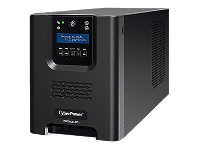 CYBERPOWER  PR1000ELCD Line-Interactive 1000VA/900W  Sinsuwelle AVR LCD Ausgang (8) IEC RS232 USB HID EPO SNMP EnergyStar SMT1000i