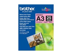 BROTHER BP60MA3 Inkjetpapier matt A3 25BL 145g/qm fuer MFC-6490CW 6890CDW BROTHER BP60MA3 Inkjetpapier matt A3 25BL 145g/qm fuer MFC-6490CW 6890CDW