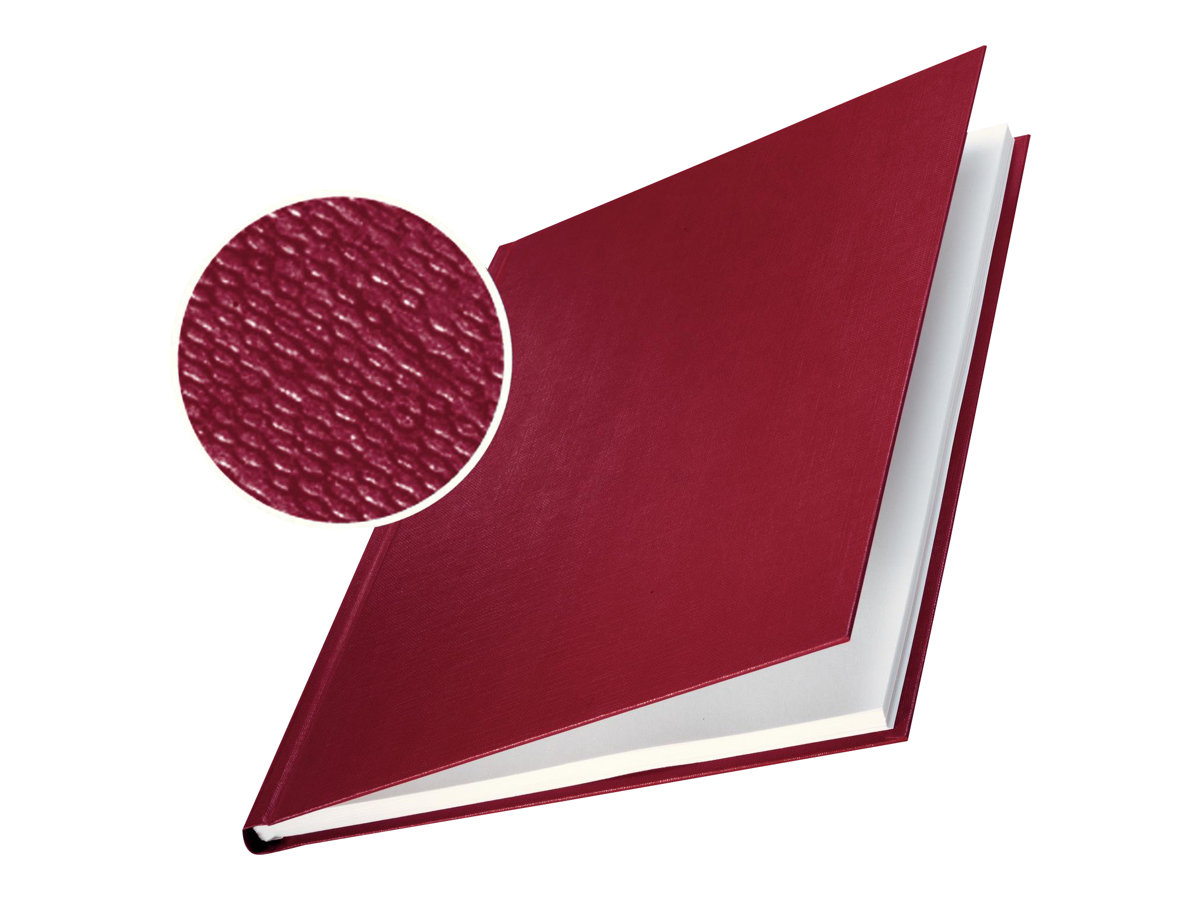 LEITZ Buchbindemappen rot Hardcover fuer 15 - 35 Blatt DIN A4, 10 St. LEITZ Buchbindemappen rot Hardcover fuer 15 - 35 Blatt DIN A4, 10 St.