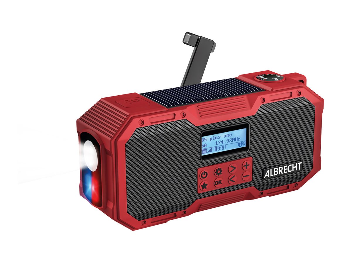 Albrecht DR 112 DAB+ Outdoor Kurbelradio