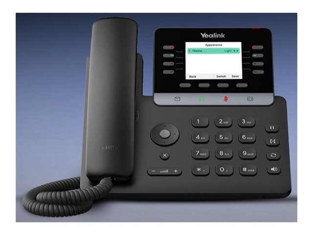 Yealink SIP-T73W VoIP-Telefon Rufnummernanzeige