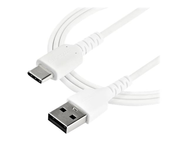 STARTECHCOM 1m33ft USB 20 to USBC Cable High Quality USB 20 Cable White USB Data Transfer Cable