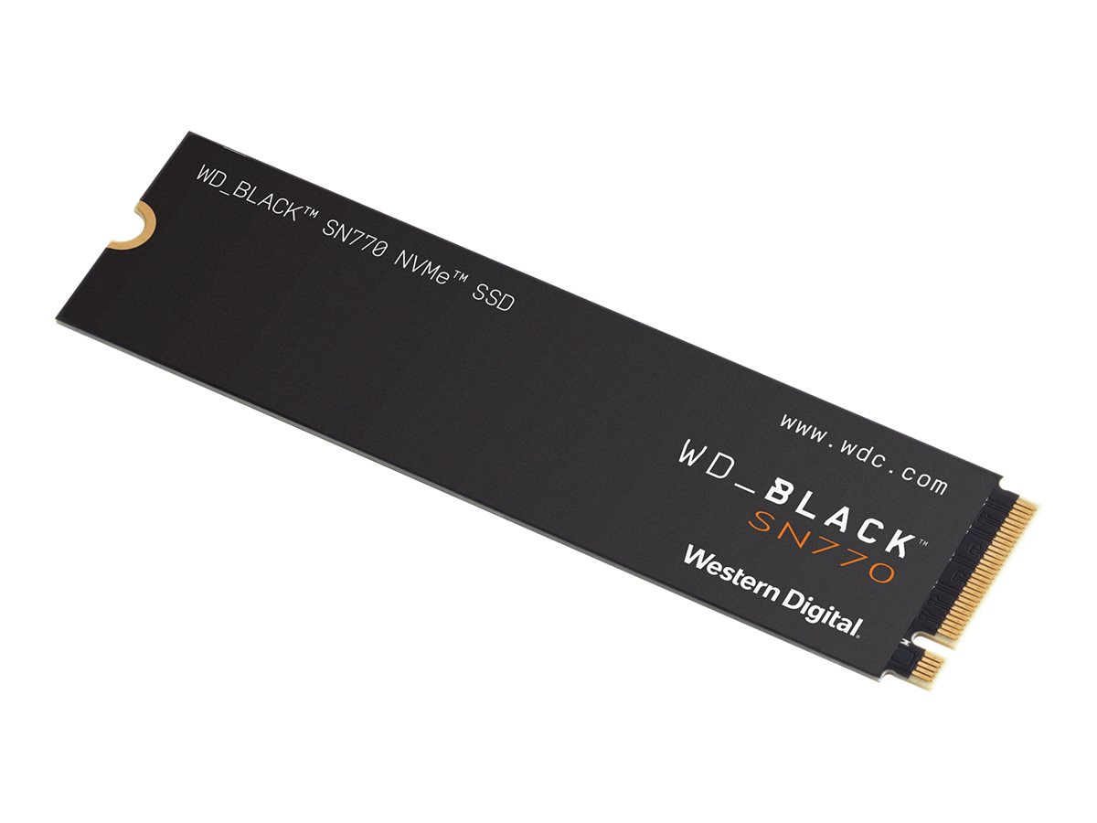 WD Black SSD SN770 NVMe 2TB PCIe Gen4 16GT/s M.2 2280