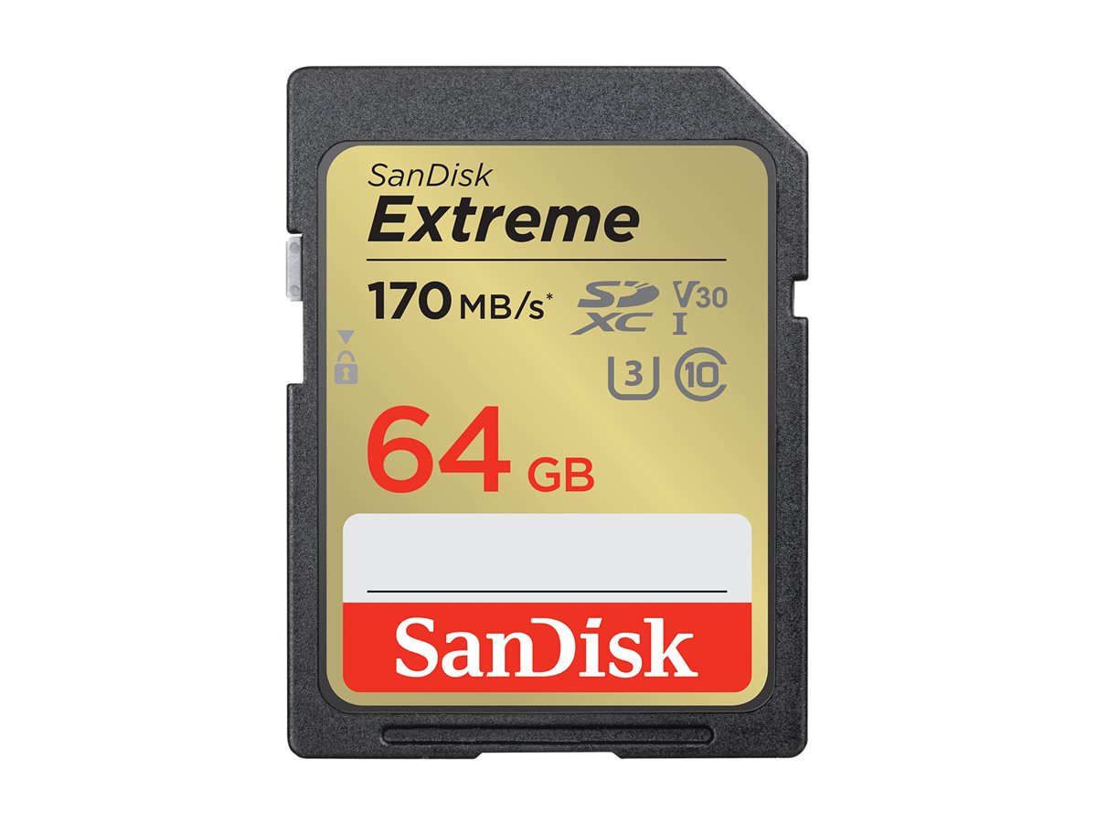 SanDisk Speicherkarte SDXC-Card Extreme 64 GB