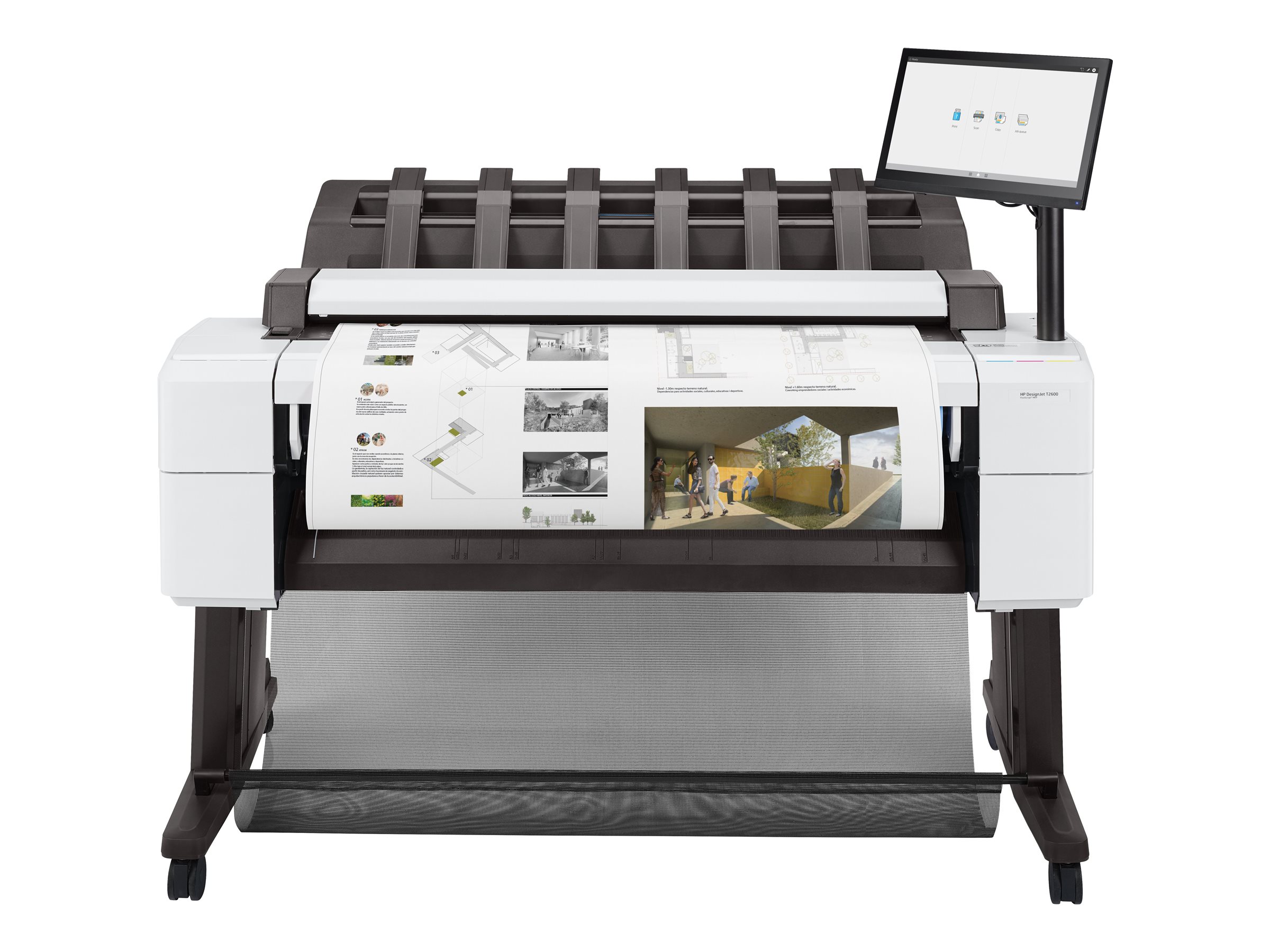 HP DesignJet T2600dr PS 91,44cm 36Zoll MFP