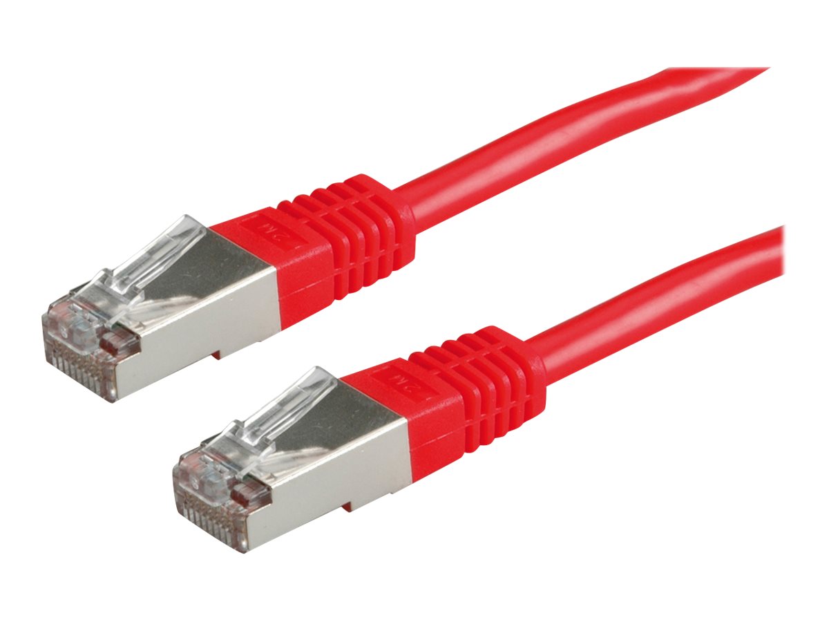 VALUE Patchkabel Kat.6 Class E S/FTP PiMF rot 1m VALUE Patchkabel Kat.6 Class E S/FTP PiMF rot 1m