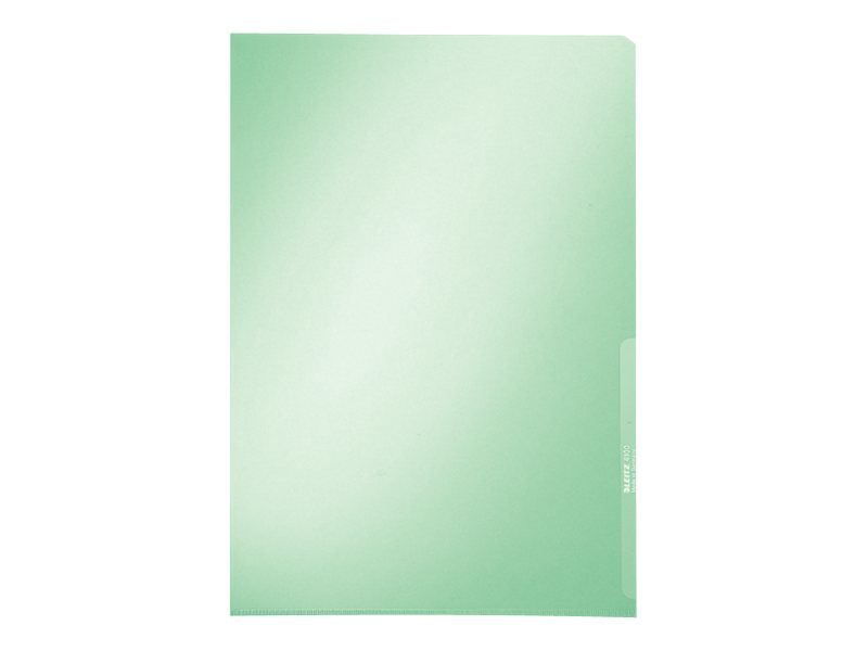 100 LEITZ Sichthuellen Premium 4100 DIN A4 gruen glatt 0,15 mm 100 LEITZ Sichthuellen Premium 4100 DIN A4 gruen glatt 0,15 mm