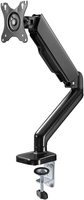 goobay MonitorHalterung 58530 schwarz für 1 Monitor, Tischbohrung, Tischklemme
