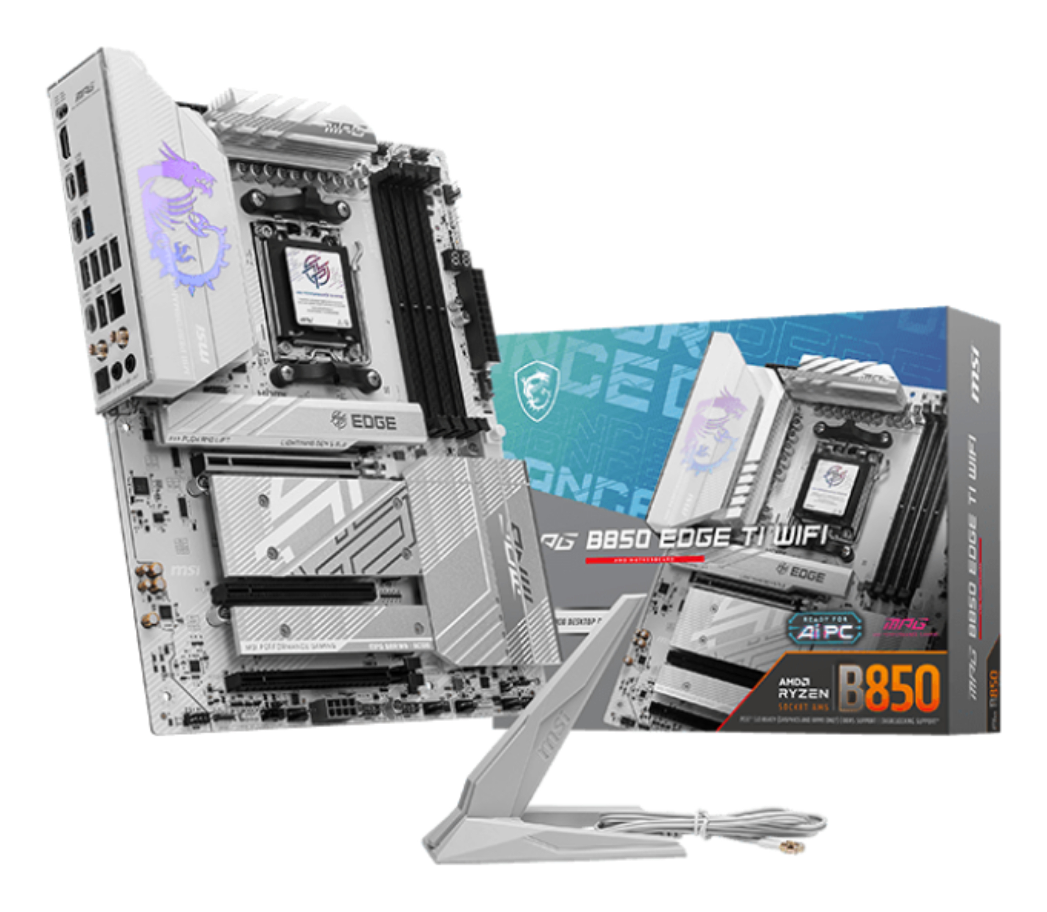 MSI MPG B850 EDGE TI WIFI ATX Socket AM5 DDR5