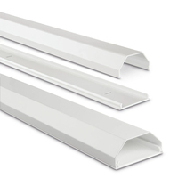 hama eckig Alu Kabelkanal 110,0 cm weiss