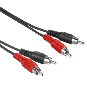 Hama Cinch-Kabel 2 Cinch-Stecker - 2 Cinch-Stecker 2,5m Hama Cinch-Kabel 2 Cinch-Stecker - 2 Cinch-Stecker 2,5m