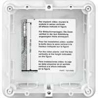 Bticino UP-Kasten Sfera New 350010 1 Modul Bticino UP-Kasten Sfera New 350010 1 Modul