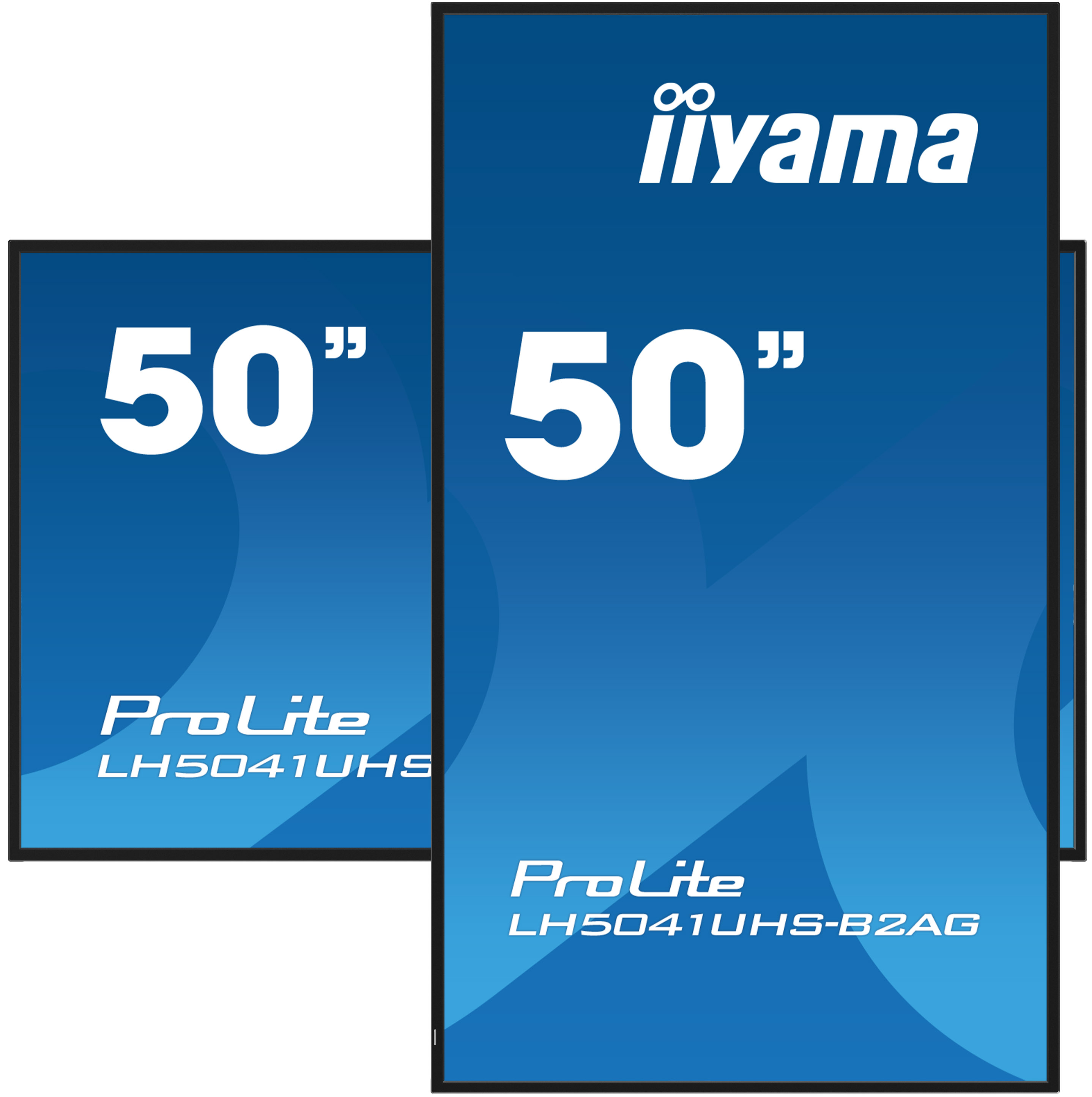 IIYAMA LH5041UHSB2AG 127cm 50Zoll 3840x2160 UHD VA panel 500cdm2 50001 Static Contrast 9,5ms Landscape or Portrait mode
