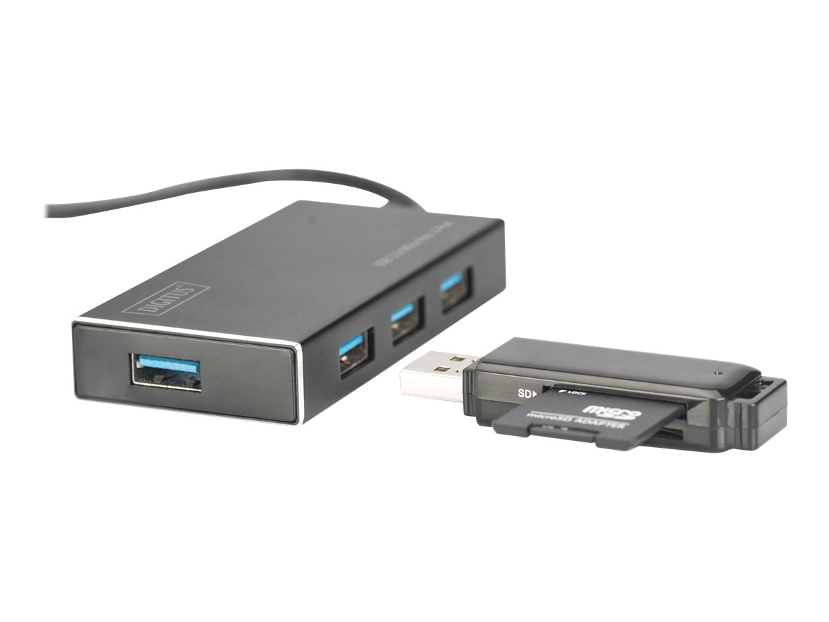 DIGITUS USB 3.0 4-Port Office Hub 5G