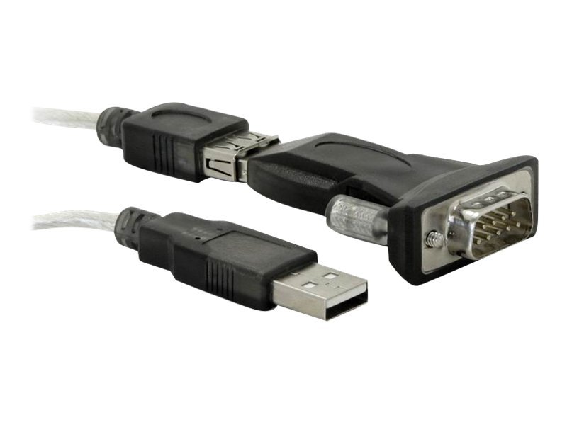 Delock Adapter USB 2.0 > 1 x Seriell RS-232 DB9