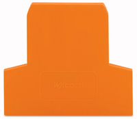 Wago Abschlussplatte-/Zwischenplatte 281-309 orange Wago Abschlussplatte-/Zwischenplatte 281-309 orange