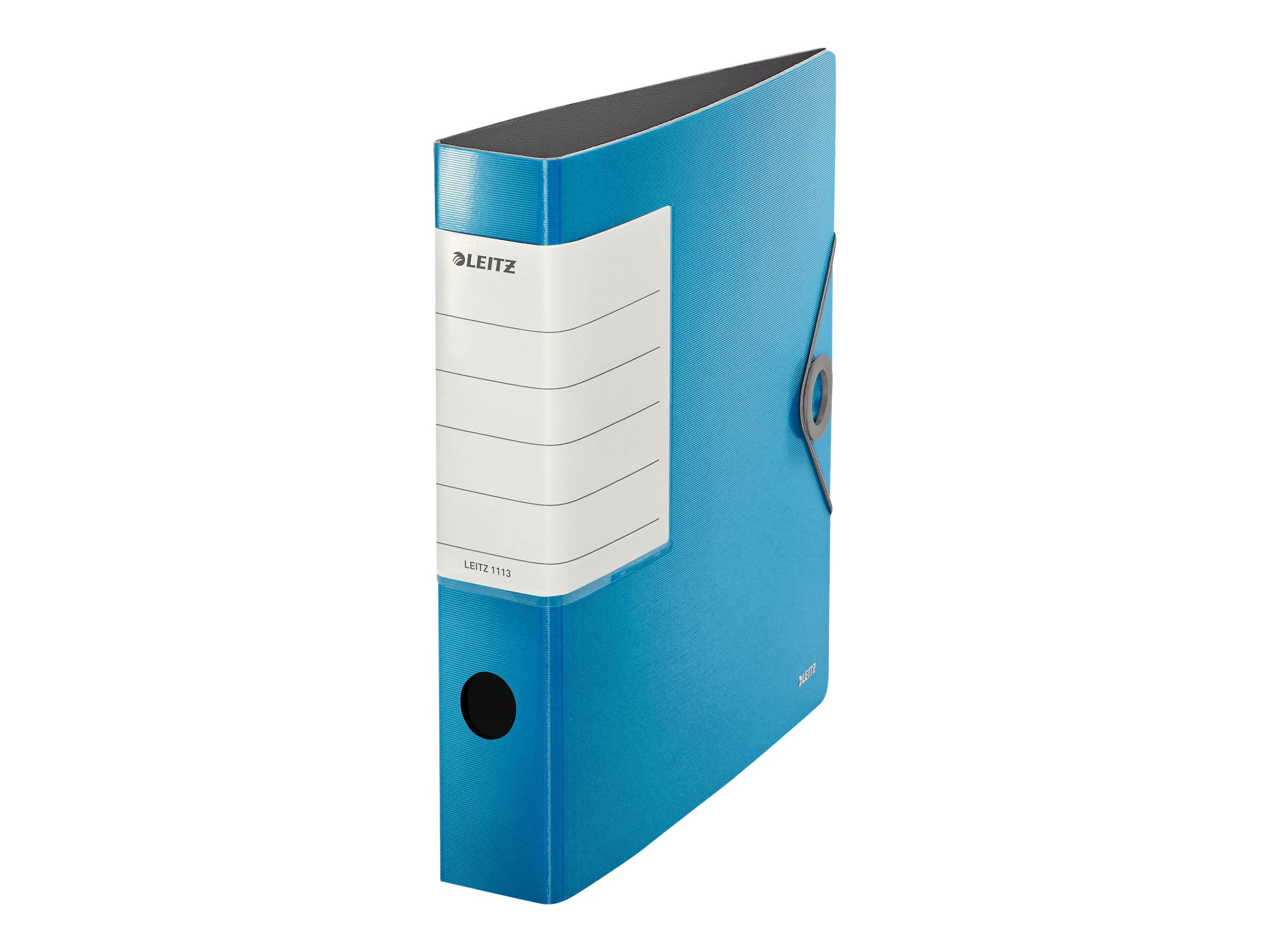 LEITZ Solid 1113 Ordner hellblau Kunststoff 6,2 cm DIN A4