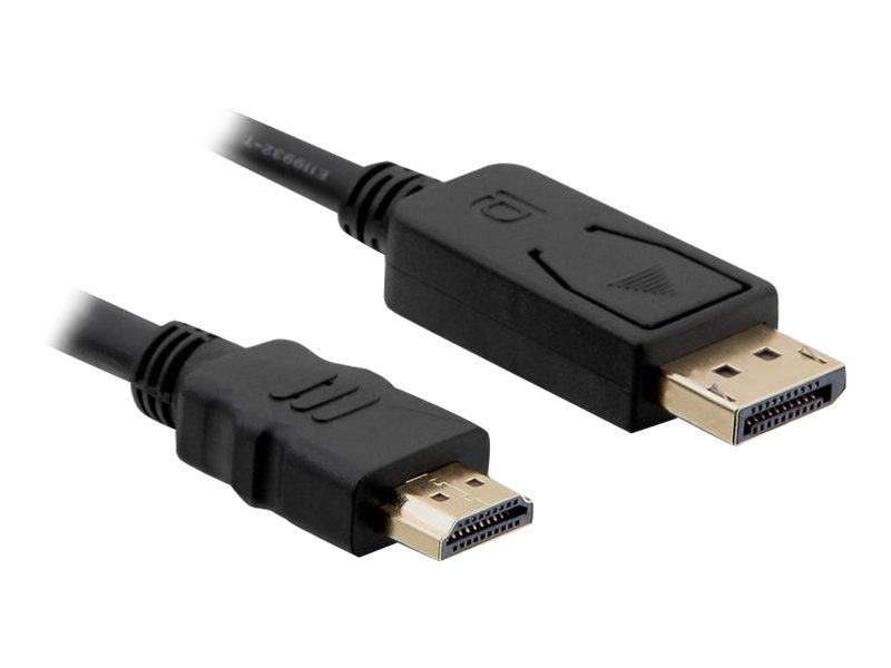 Delock Kabel Displayport 1.1 Stecker > High Speed HDMI-A Stecker Passiv 3 m Delock Kabel Displayport 1.1 Stecker > High Speed HDMI-A Stecker Passiv 3 m