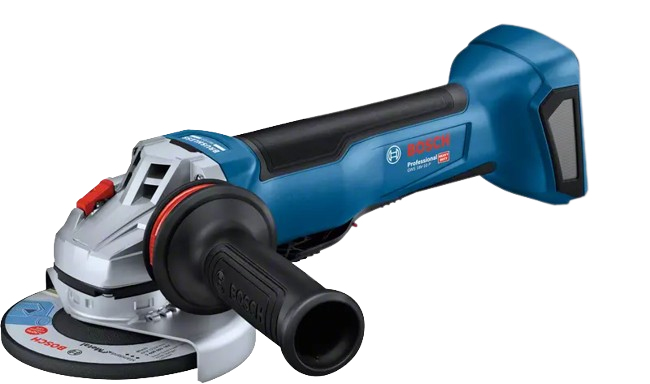BOSCH Professional GWS 18V10 P AkkuWinkelschleiferSet 18,0 V, mit 2 Akkus