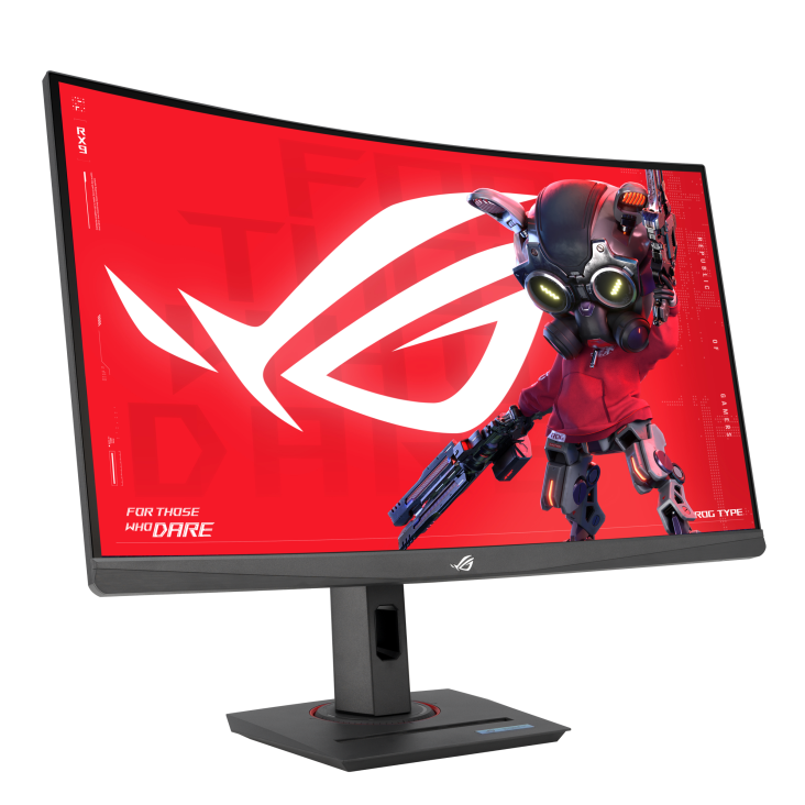 ASUS ROG Strix XG27WCS 68,58cm 27Zoll Fast VA WLED Curved 1500R QHD 169 180Hz 400cdm2 1ms HDMI DP USBC Black