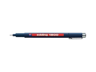 edding 1800 Fineliner schwarz 0,35 mm, 1 St