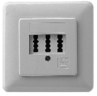 ZE-KOM TAE Dreifachdose: TAE 2 x 6/6 NF/F UP, reinweiss ZE-KOM TAE Dreifachdose: TAE 2 x 6/6 NF/F UP, reinweiss