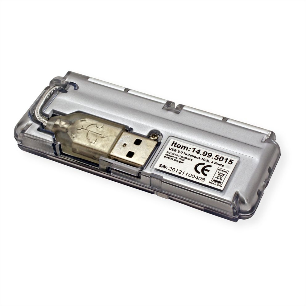 VALUE USB 20 Notebook Hub 4 Ports ohne Netzteil