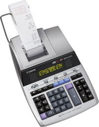 Canon MP1411LTSC Tischrechner druckend silber