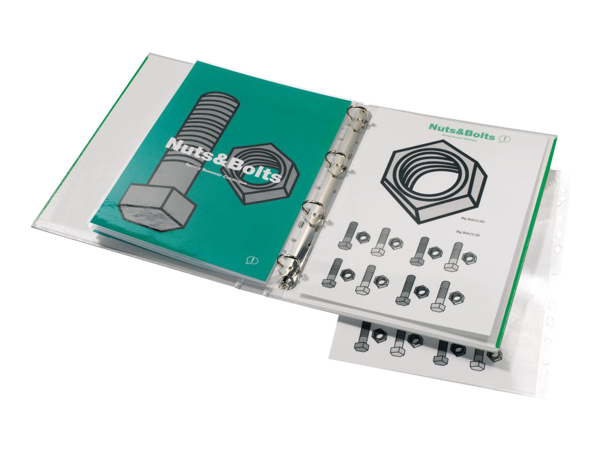 100 GBC Laminierfolien glaenzend fuer A4 75 micron UniversalLochung