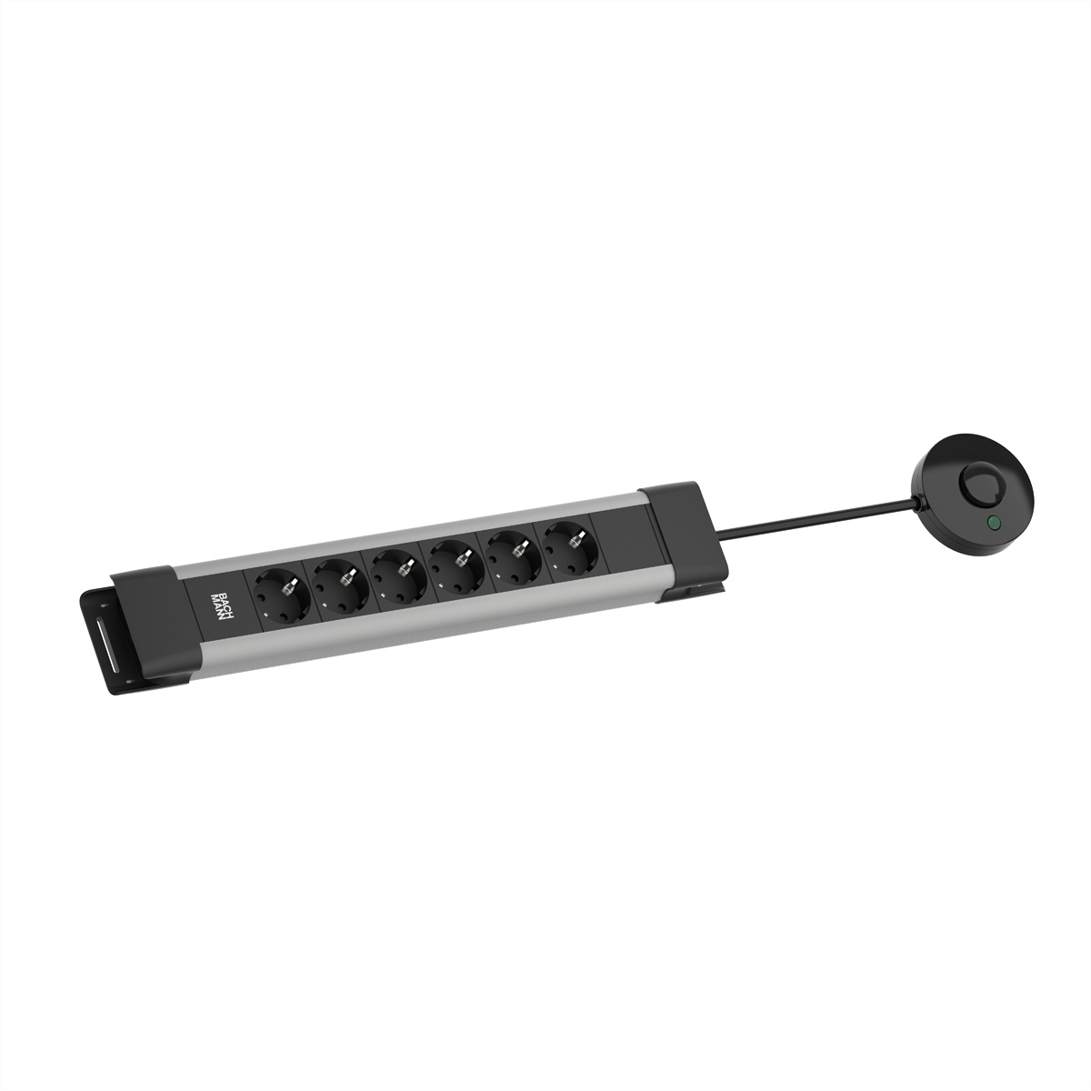 Bachmann Steckdosenleiste 6xCEE73 1xFTS 2,0m CEE77 grau