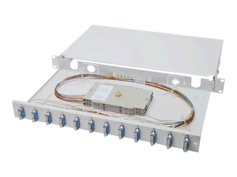 DIGITUS LWL SpleiÃbox, bestÃ¼ckt, SC, OS2